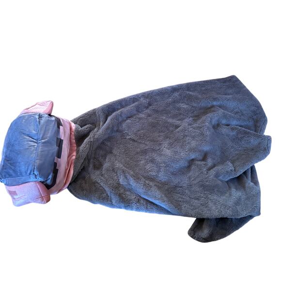 Minecraft Legends Hooded Kids Blanket Piglin Runt - Picture 7 of 7